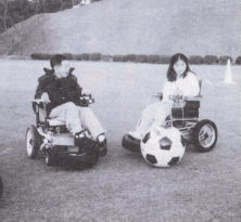 wheelchair soccer in Japan